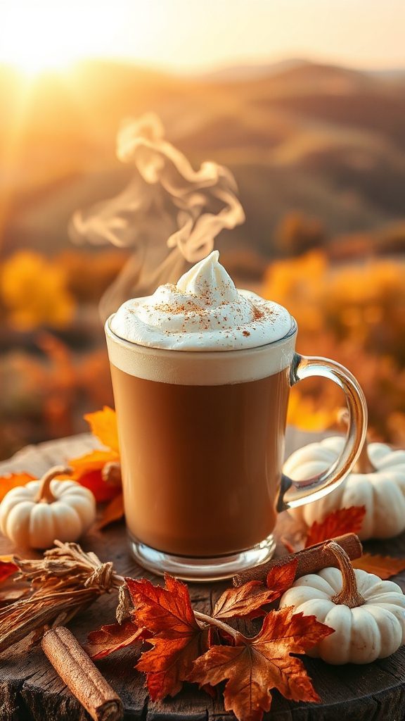 cozy grappa pumpkin latte