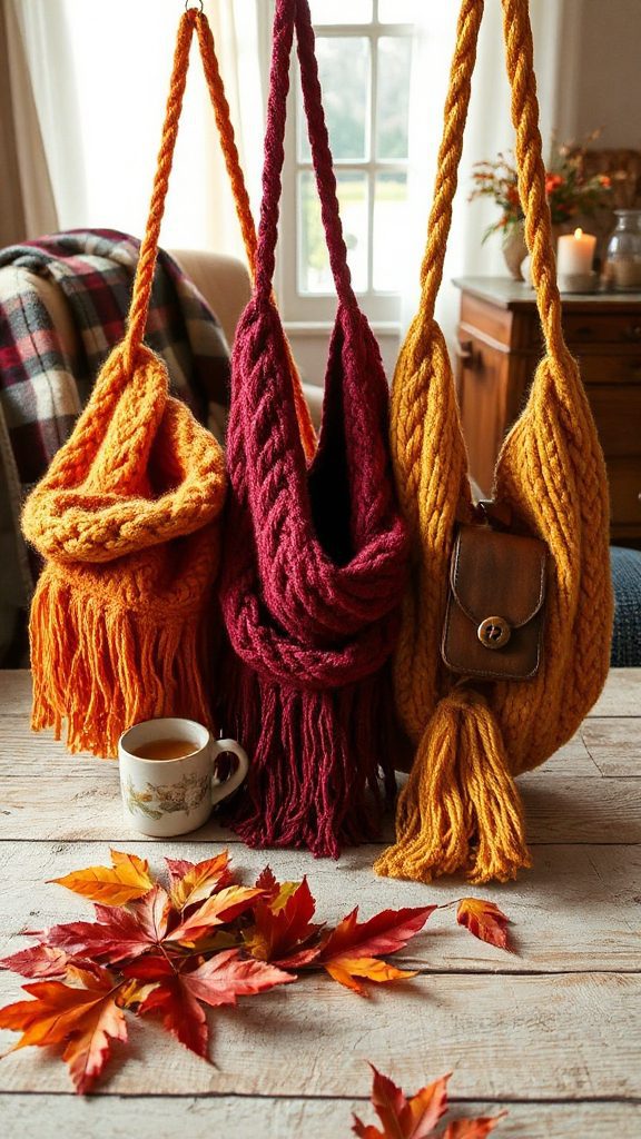 cozy knitted sling bag tutorial cozy knitted sling bag tutorial