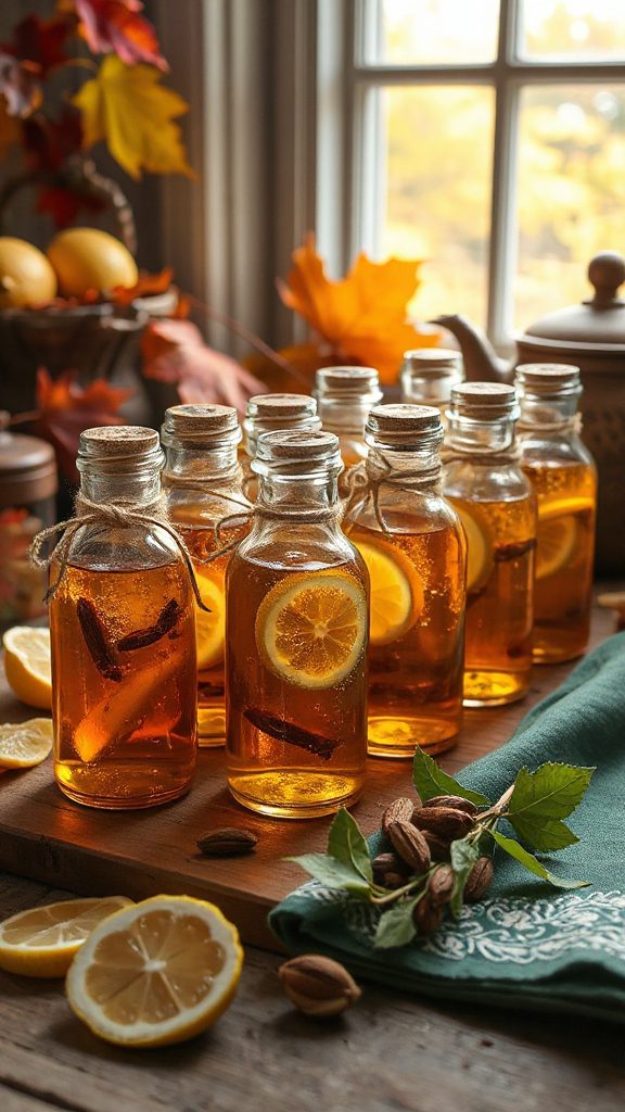cozy lemon verbena tonic