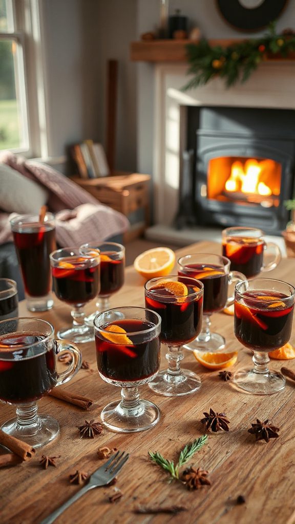 cozy mulled wine recipes