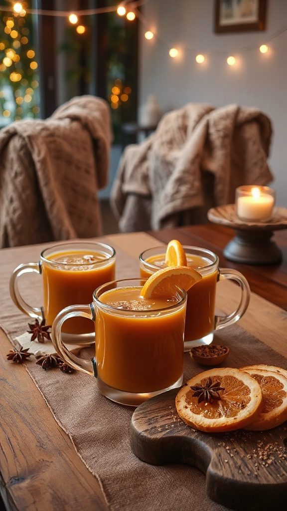 cozy pumpkin hot toddy night