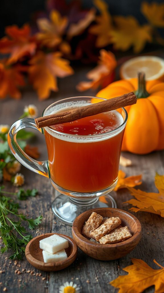 cozy pumpkin hot toddy