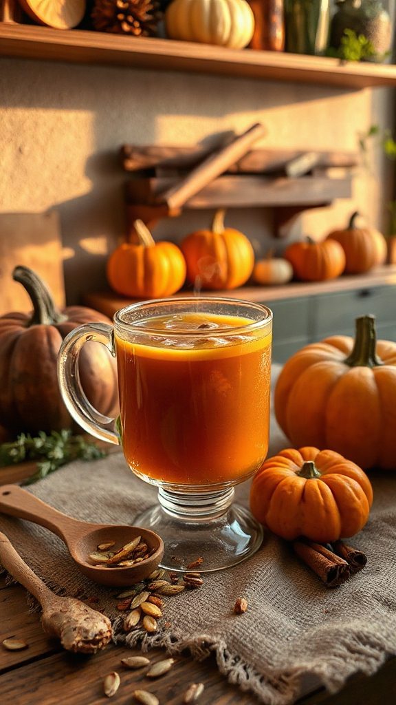 cozy pumpkin hot toddy recipe