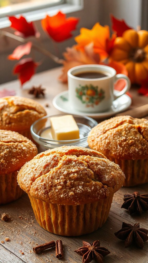 cozy pumpkin spice muffins cozy pumpkin spice muffins