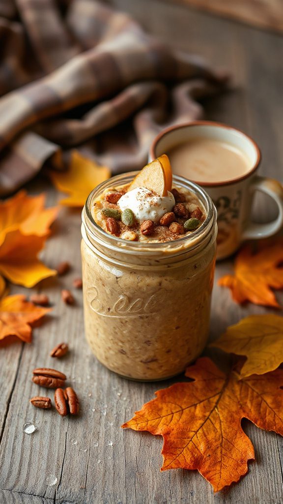 cozy pumpkin spice oats