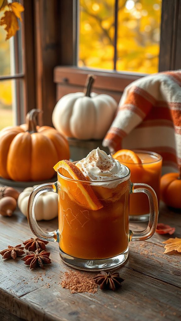 cozy pumpkin spice toddy
