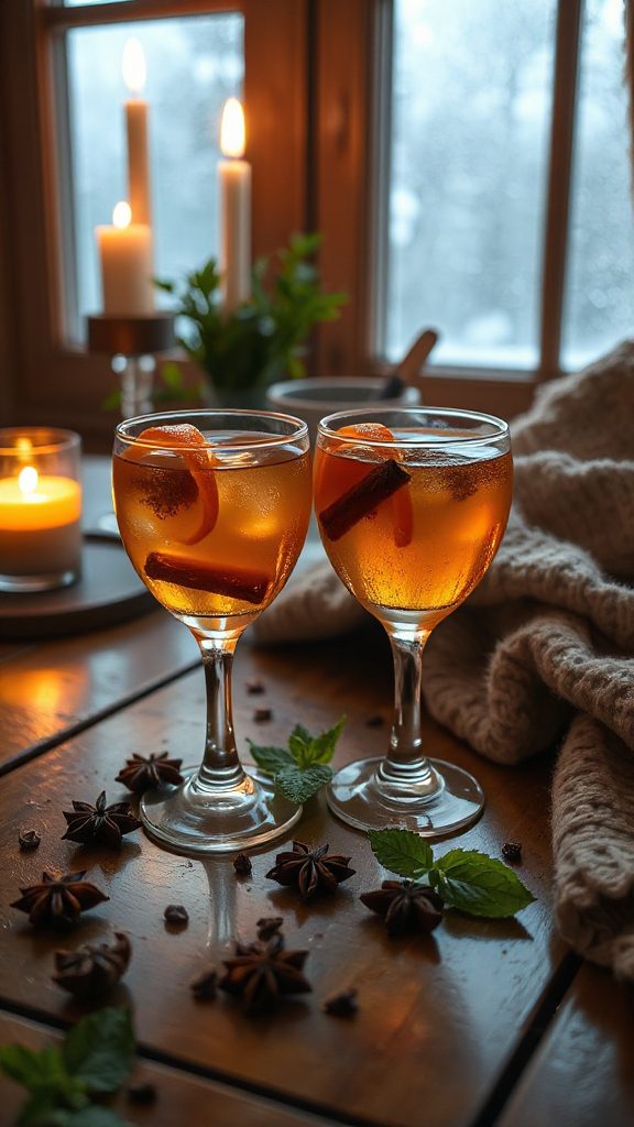 cozy rum maple cocktail cozy rum maple cocktail