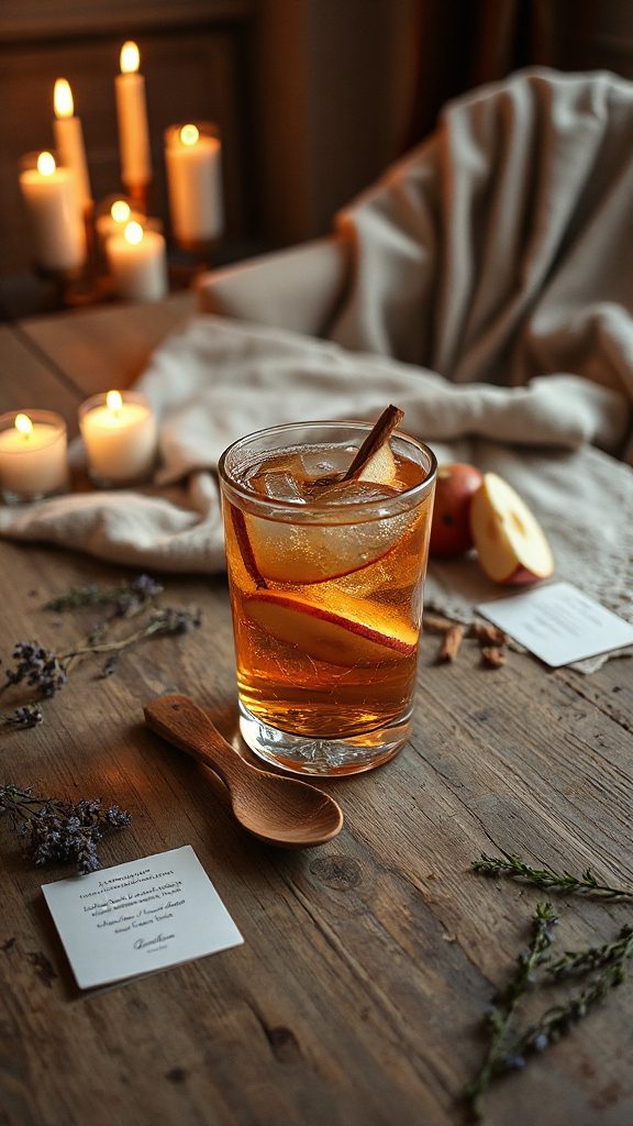 cozy spiced apple beverage cozy spiced apple beverage
