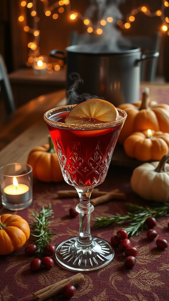 cozy spiced apple cocktail cozy spiced apple cocktail