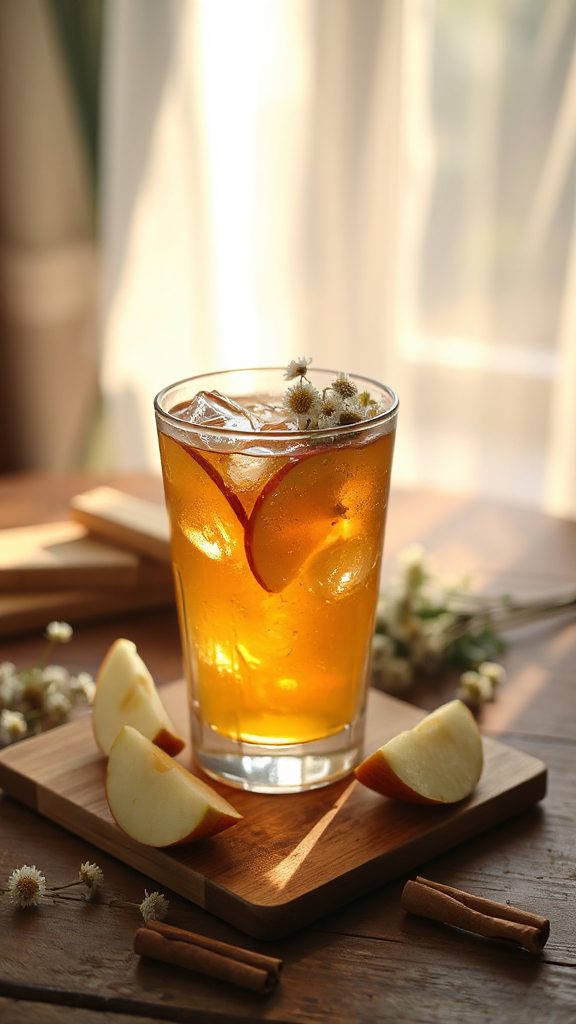 cozy spiced apple dessert