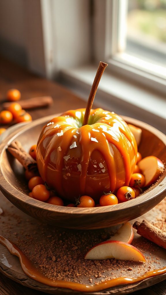 cozy spiced apple shooter