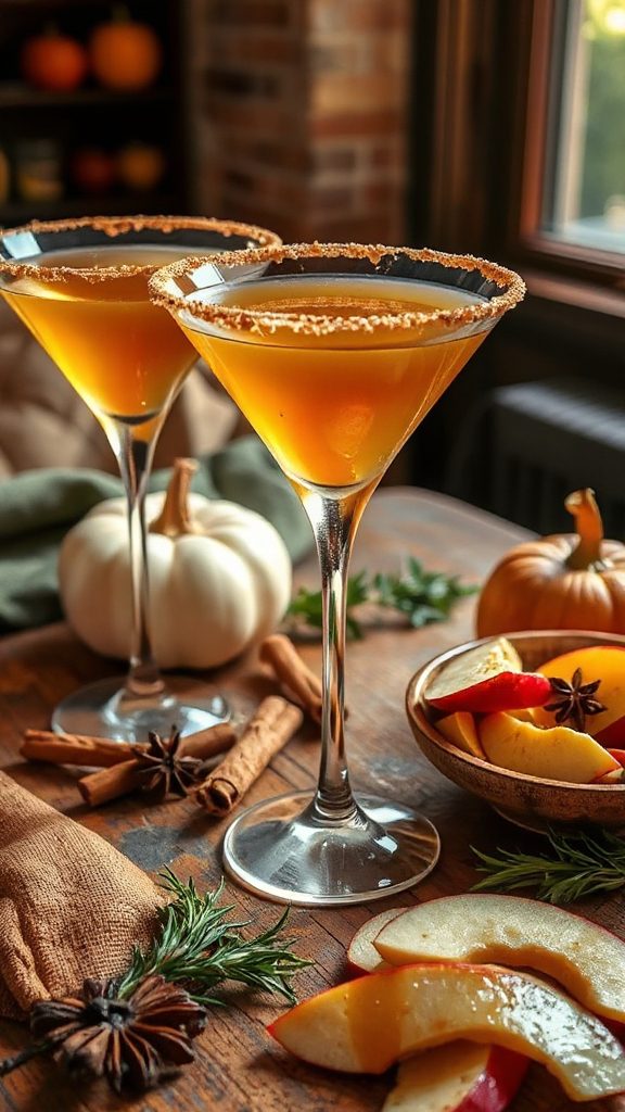 cozy spiced caramel apple martini cozy spiced caramel apple martini
