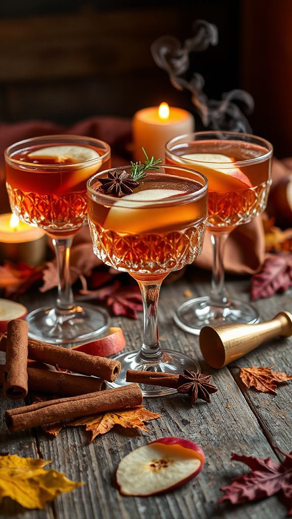 cozy spiced vermouth cider