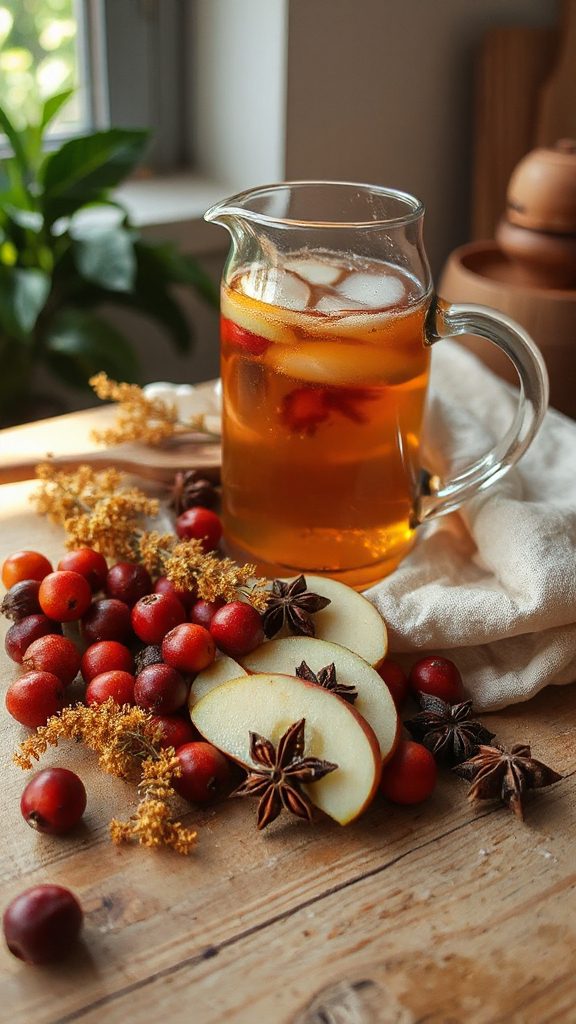 cranberry apple drink preparation