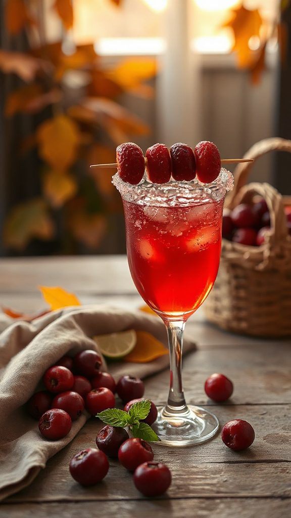 cranberry baijiu cocktail recipe