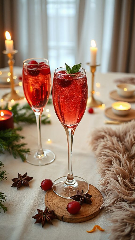cranberry champagne cocktail recipe