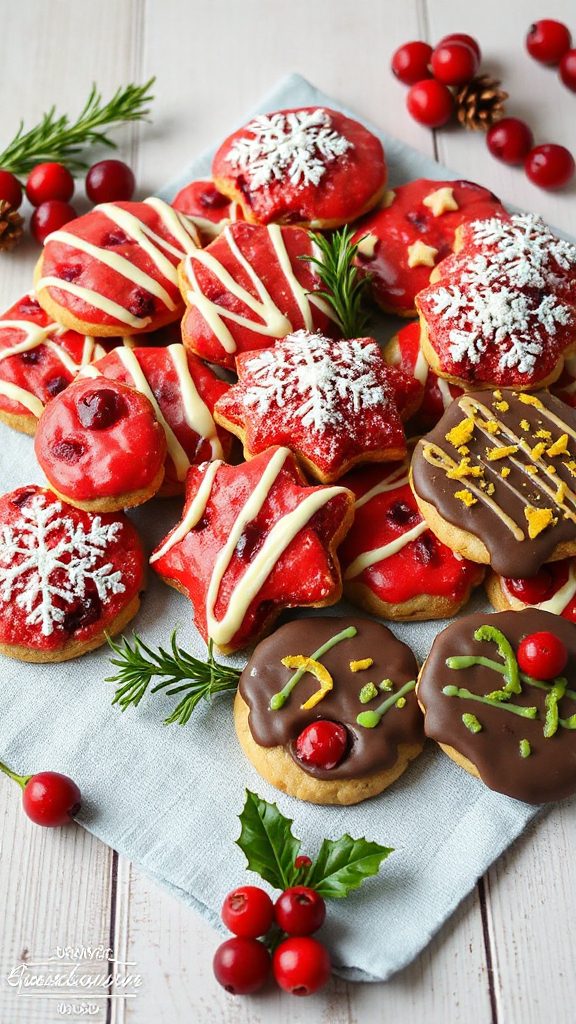 cranberry christmas cookie recipes