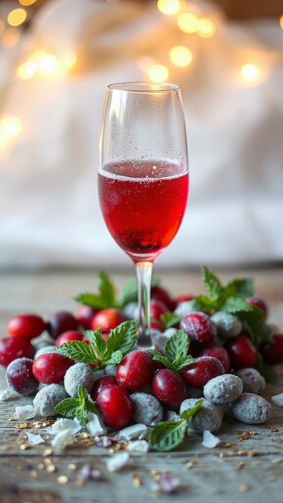 cranberry citrus festive drink cranberry citrus festive drink