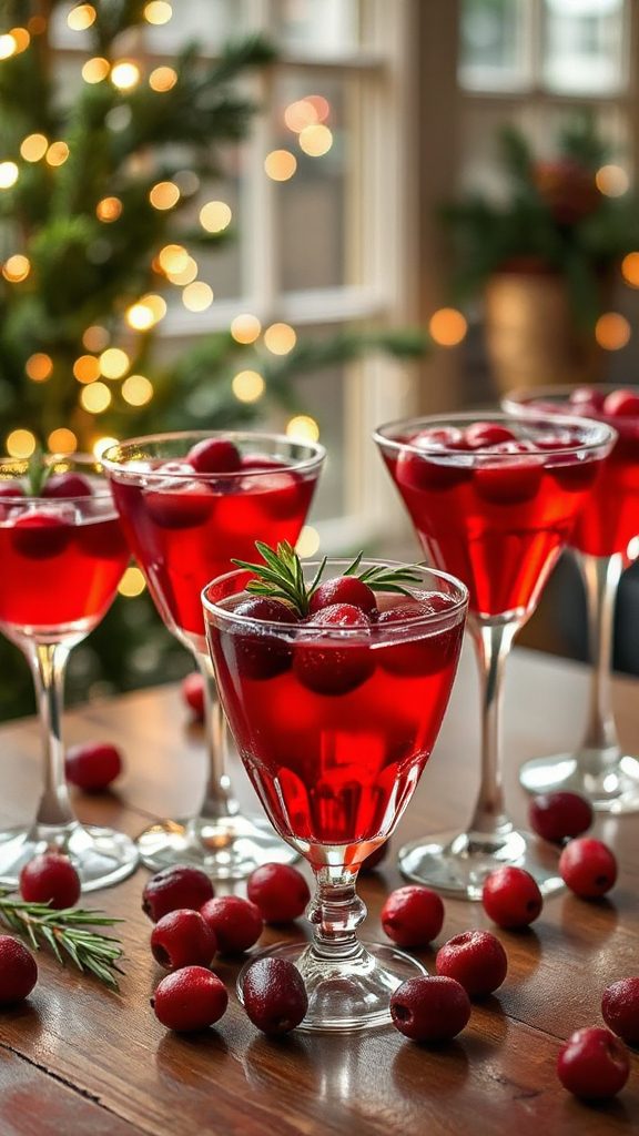 cranberry cocktails for holidays