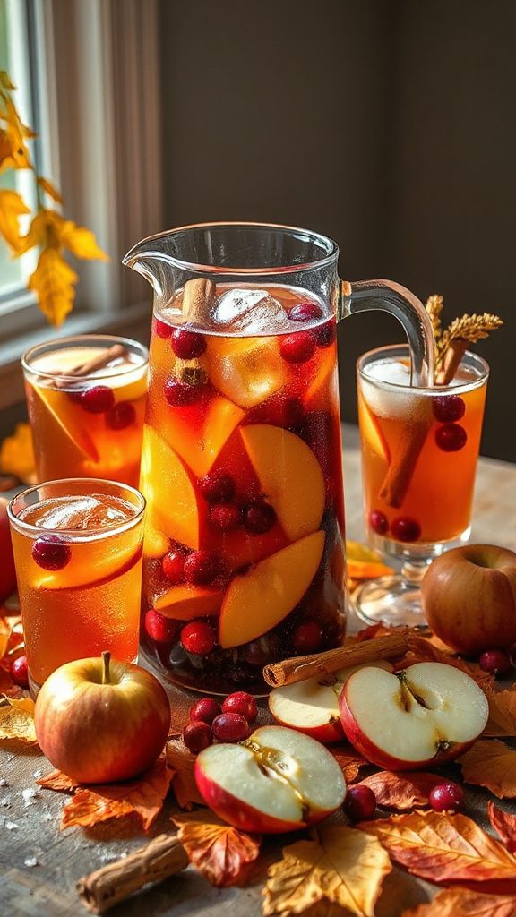 cranberry dried apple beverage