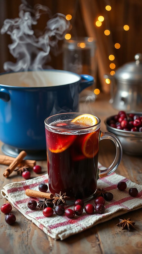 cranberry hibiscus hot cider