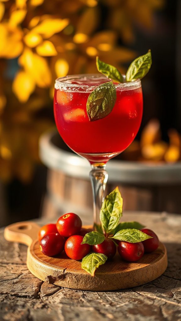 cranberry infused autumn cocktail recipe cranberry infused autumn cocktail recipe