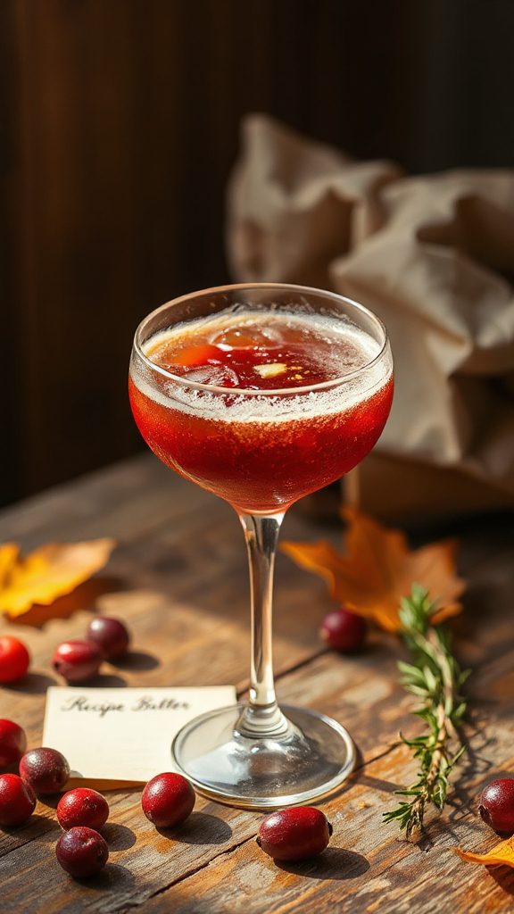 cranberry infused gin cocktail cranberry infused gin cocktail