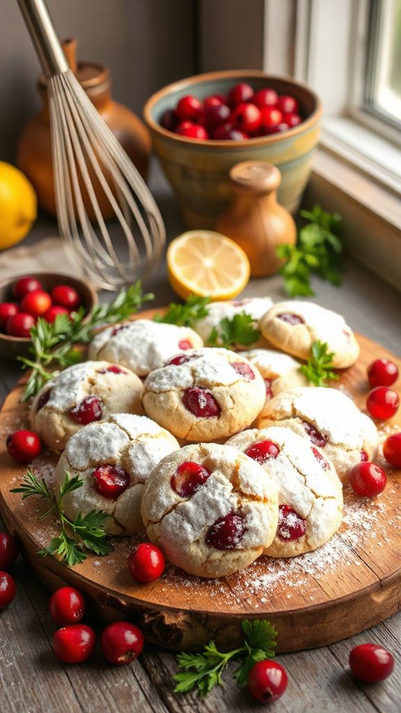 cranberry lemon cookie delight