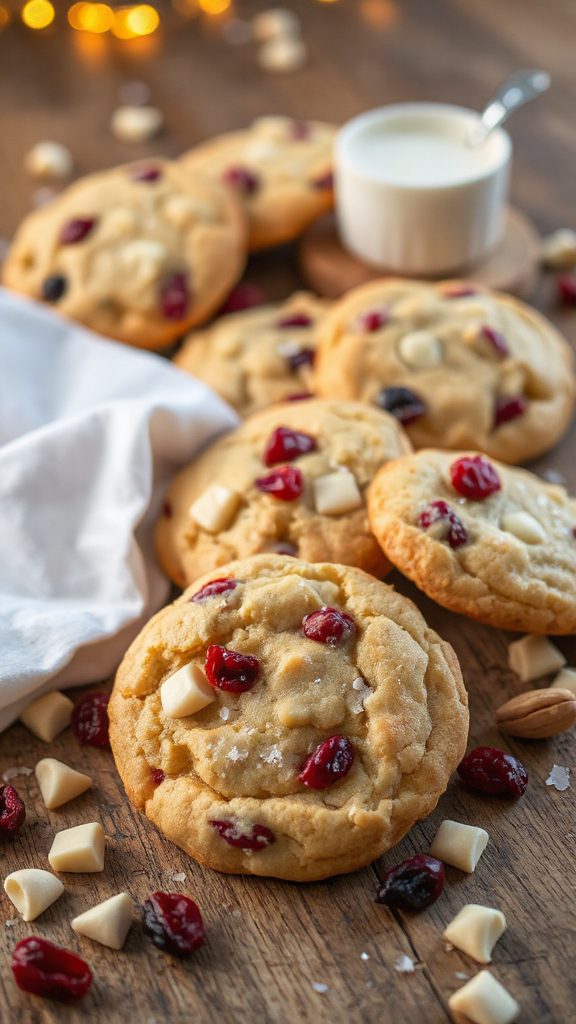 cranberry macadamia nut cookies