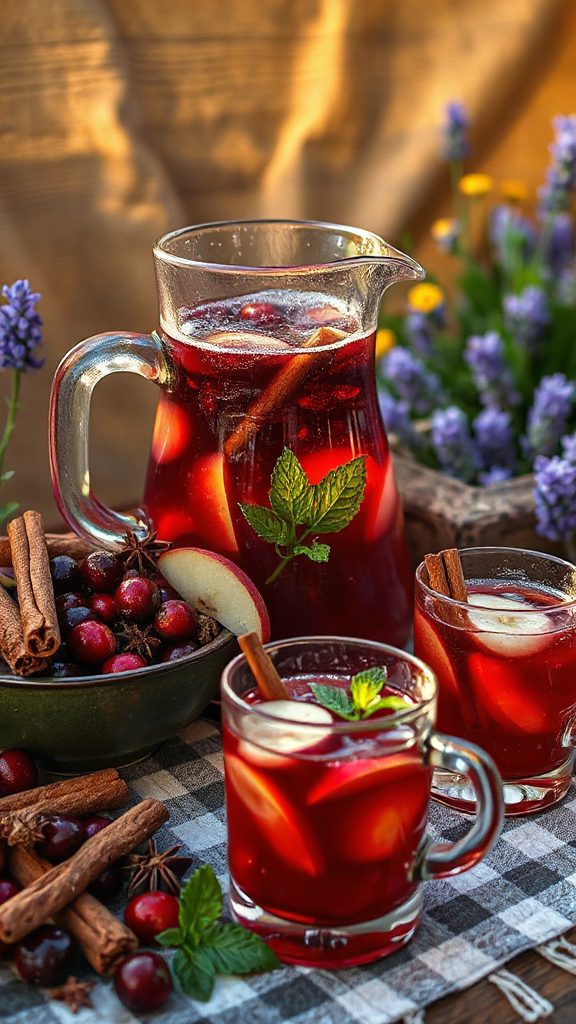 cranberry nettle apple punch