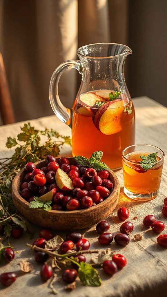 cranberry nettle punch recipe