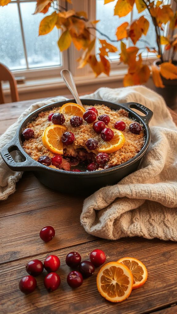 cranberry orange dessert crumble cranberry orange dessert crumble