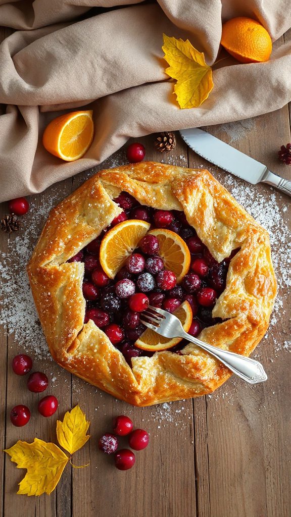 cranberry orange galette recipe