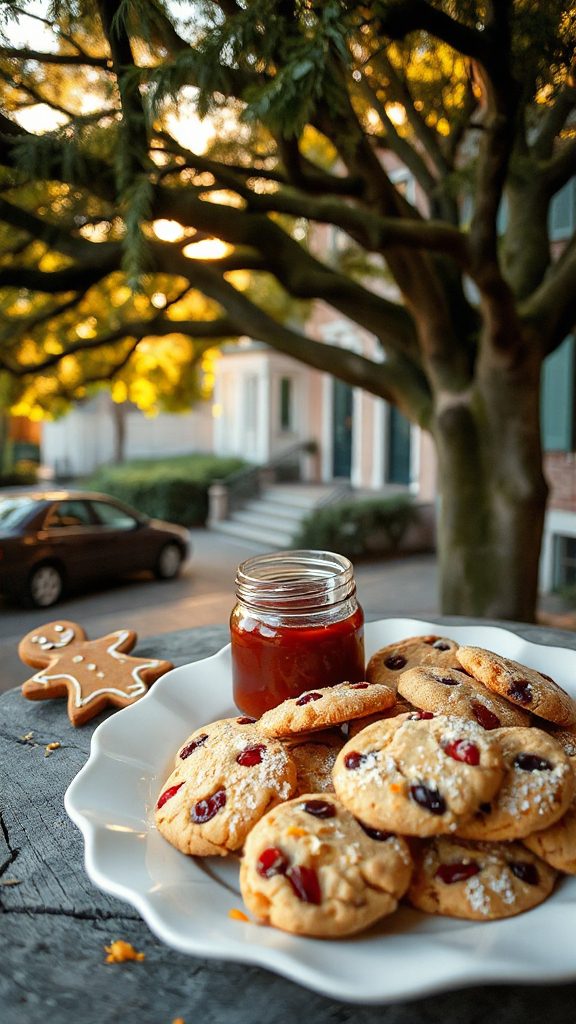 cranberry orange holiday cookies