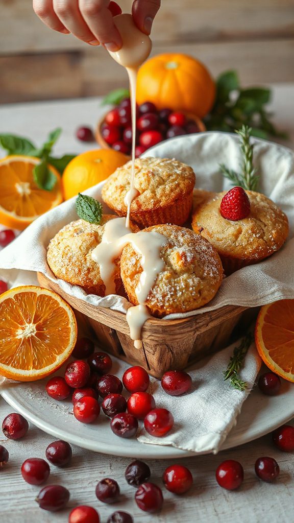 cranberry orange muffins recipe
