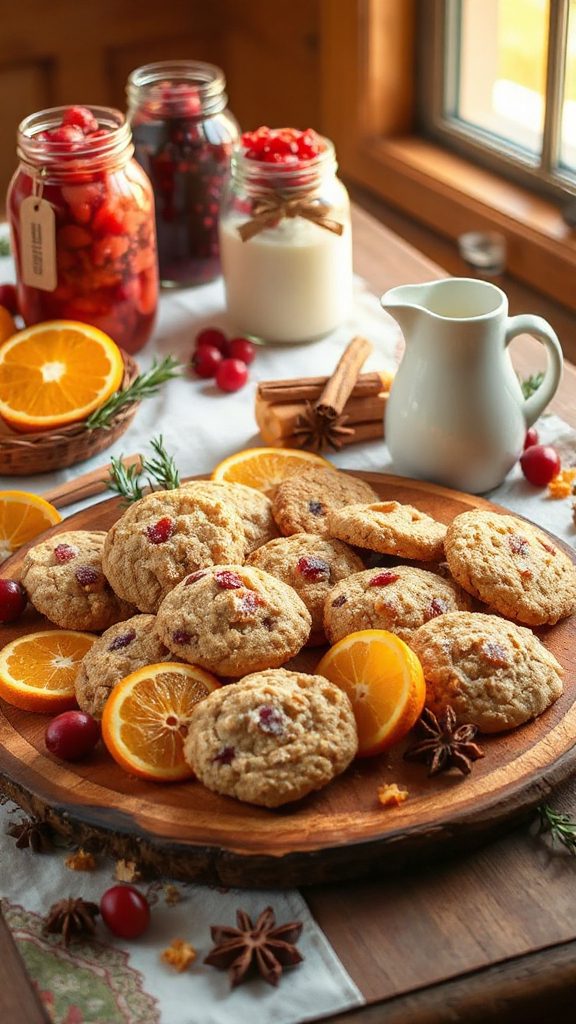 cranberry orange oatmeal cookies cranberry orange oatmeal cookies
