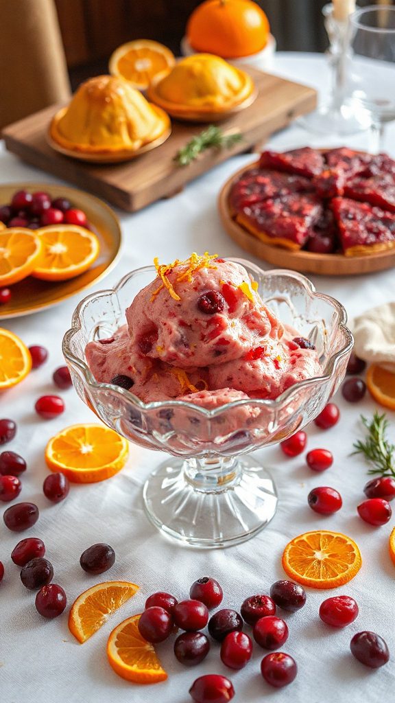cranberry orange sorbet recipe