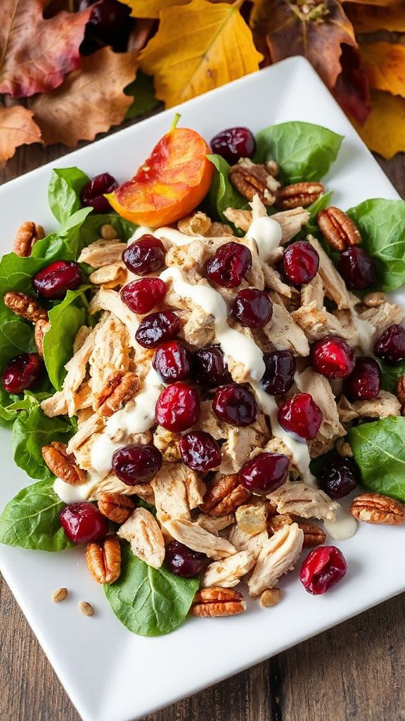 cranberry pecan chicken salad