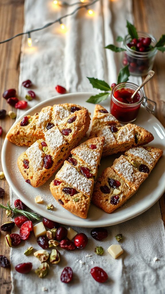 cranberry pistachio biscotti delight cranberry pistachio biscotti delight