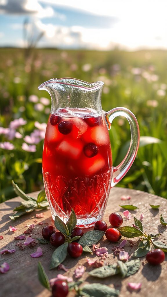 cranberry sage green tea cranberry sage green tea