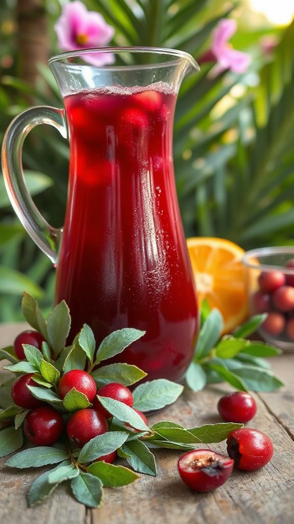 cranberry sage refreshing punch cranberry sage refreshing punch