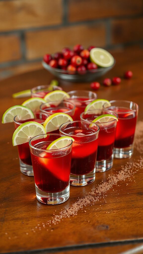 cranberry tequila shot recipe