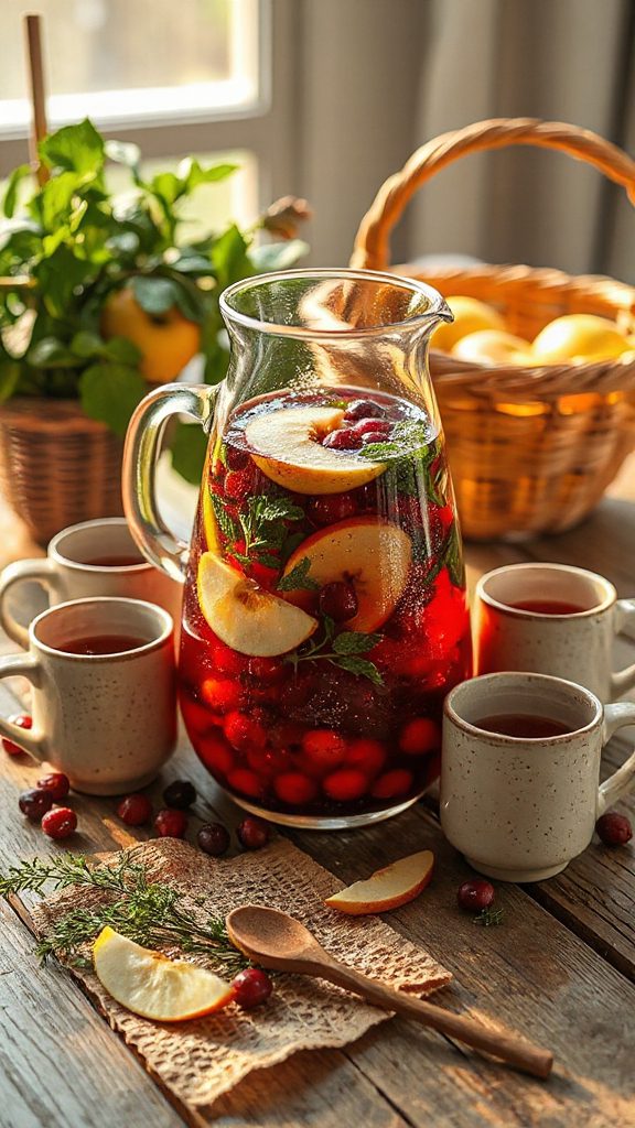 cranberry vanilla nettle sipper