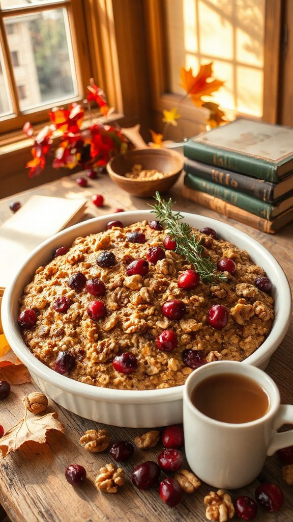 cranberry walnut baked oatmeal cranberry walnut baked oatmeal