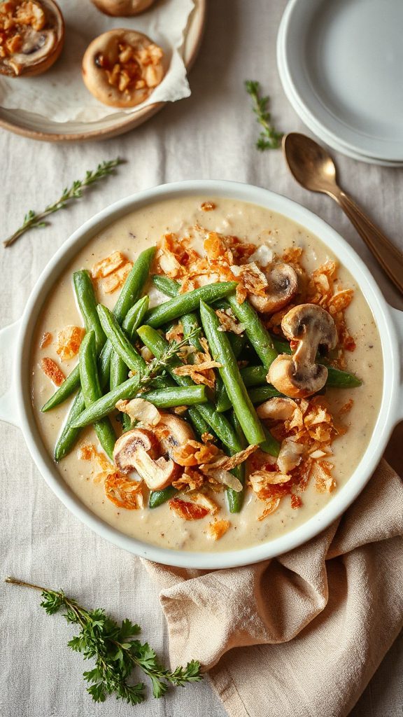creamy almond milk casserole