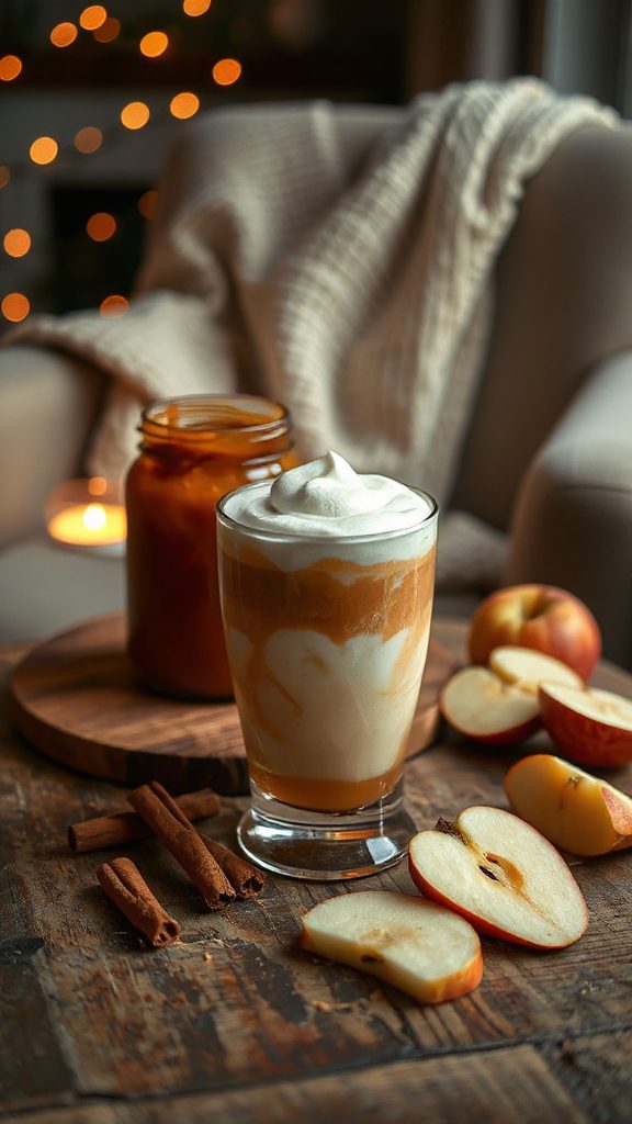 creamy apple butter cocktail