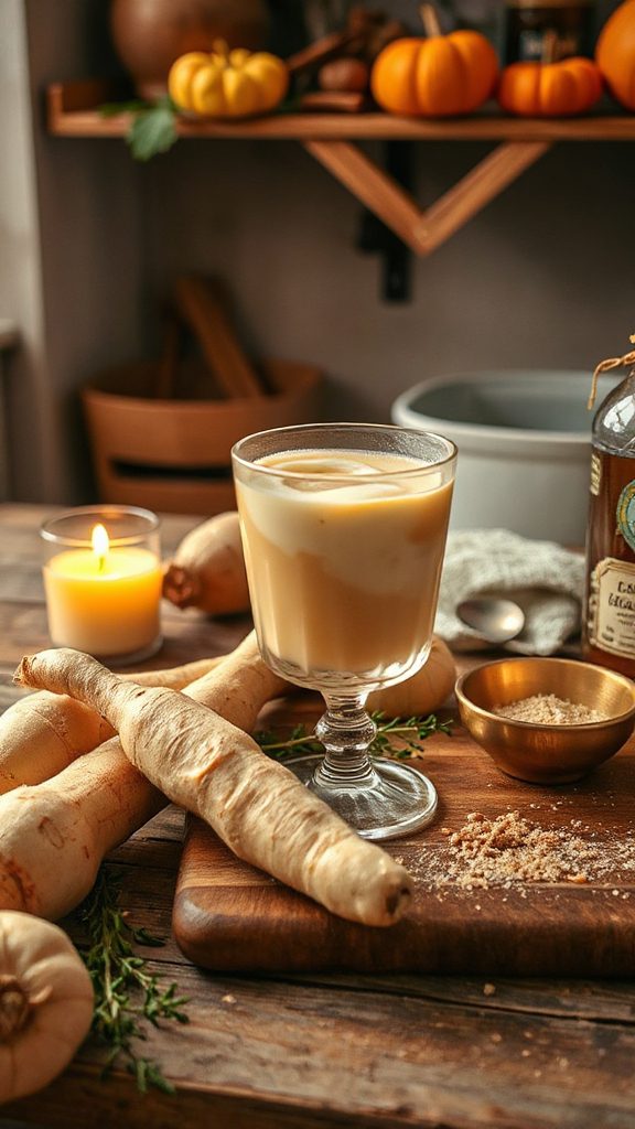creamy autumn cocktail recipe