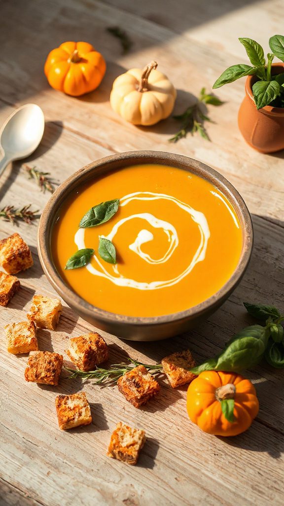 creamy autumn pumpkin soup creamy autumn pumpkin soup