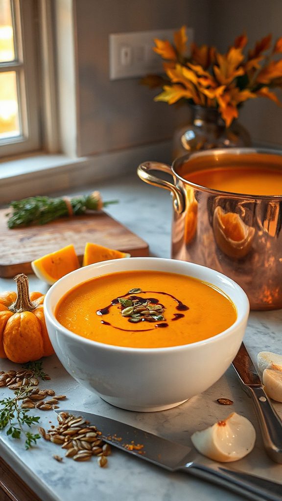 creamy autumn pumpkin soup creamy autumn pumpkin soup