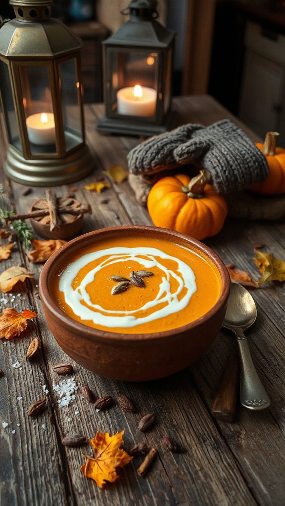 creamy autumn pumpkin soup creamy autumn pumpkin soup